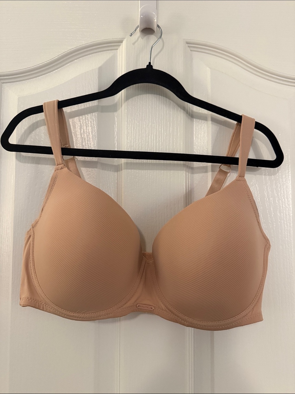 Nautica Padded Underwire Bra, 40D, beige